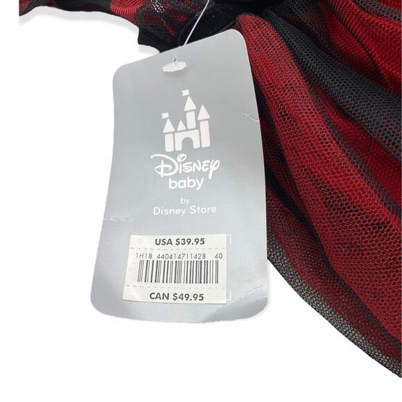 ☀️SALE☀️ NWT Disney Minnie Mouse Christmas Party Dress Size 12M - Picture 6 of 6